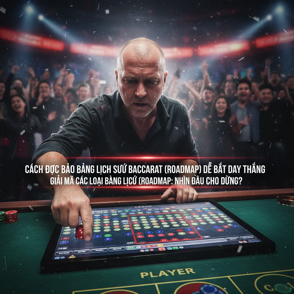 Ví dụ về cầu 1-1 Baccarat (Ping Pong)