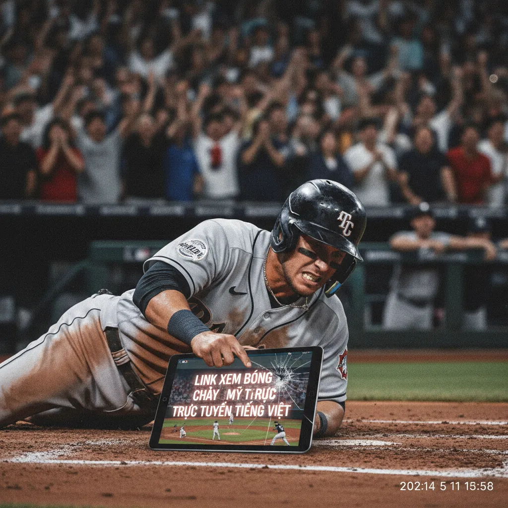 Khung cảnh một sân vận động bóng chày MLB chật kín khán giả