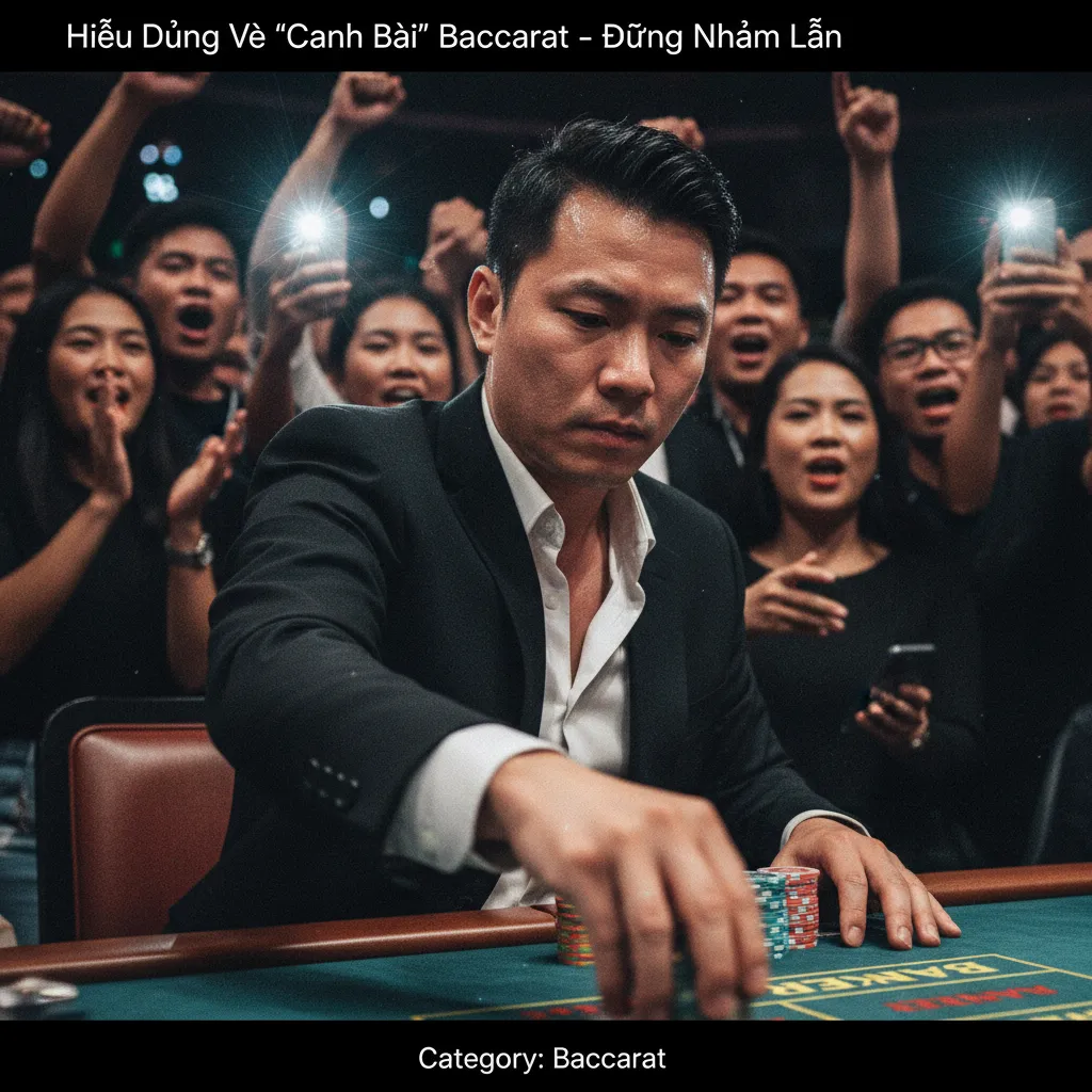Hiểu Đúng Về "Canh Bài" Baccarat - Đừng Nhầm Lẫn