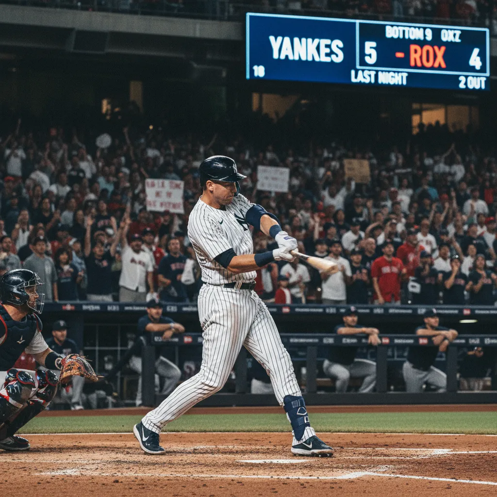 Tâm điểm đại chiến Bờ Đông: Yankees hạ gục Red Sox nghẹt thở